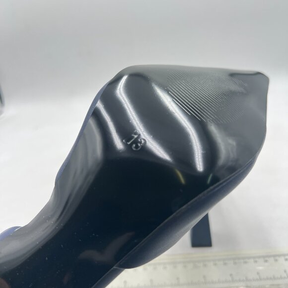 FYS Navy Pointed Toe Slip On Sandal Chic Rhinestone Butterfly Slingbacks Shoes - Picture 5 of 7